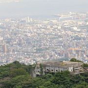 ケーブルカーとロープウェーで摩耶山へ