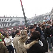 ヴェネツィアの中心的広場