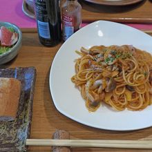 ナポリタンランチ．おいしかった