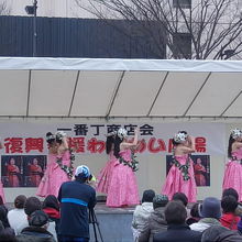 復興支援のイベントが大盛況でした