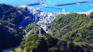 関東の富士見100景で見渡す東京湾一帯と伊豆大島の眺望