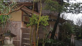 西園寺公望公の復元された別邸