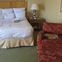 ベッドマットはまあまあ。