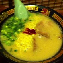 一蘭のラーメンはお気に入りです♪