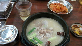 二度食べに行きました、新仙ソルロンタン明洞店の「百歳ソルロンタン」