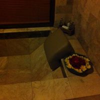 つま先が届かない程の広〜いバスタブ♪