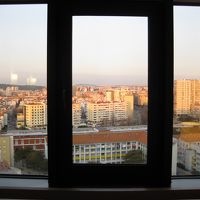 １８階の客室からの眺め♪空港も見えました。