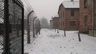 強制収容所跡・・・