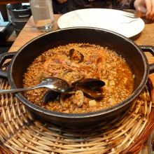 パエリア17ユーロ