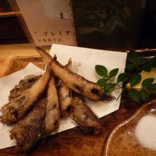 メヒカリのから揚げ