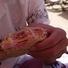 このハムサンド　美味しい