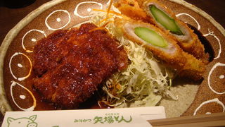 初めての味噌カツ