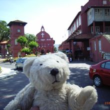 マラッカに着いたら、まずはここで記念撮影！