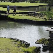 日系移民の人々が造り上げた庭園