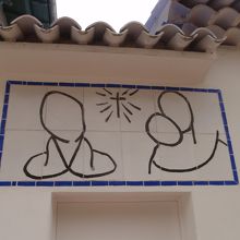 礼拝堂内は撮影禁止なので外観のみ