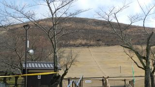 山頂付近から奈良盆地が一望できます