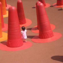 遊具がたくさんあります