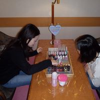 マニキュアのサービスは子供にもうれしい！