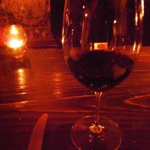 イタリアの赤ワイン。とってもおいしかった♪