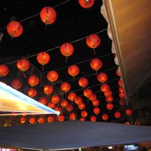 ちょうちんが綺麗