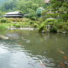 旧岩崎別邸が建つ広い庭園の宿