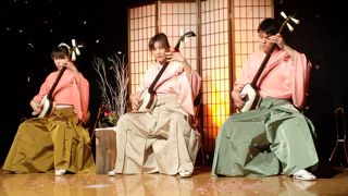 ストーブ列車と津軽三味線　生演奏で５００円は安い