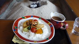 山代温泉でランチにカレー