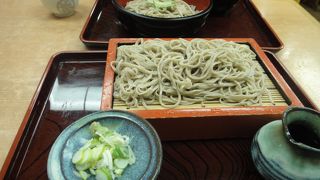 新幹線に乗る前に　駆け込み蕎麦屋