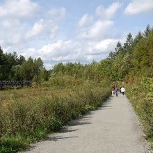 入口。空が澄みわたってました