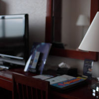 ＴＶあり、コンセントはたくさんあってうれしい