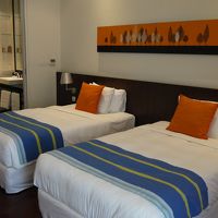 客室はセンスよくまとまってます。