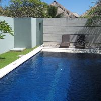 お部屋のプライベートプール