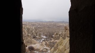 カッパドキア観光の見どころの１つ