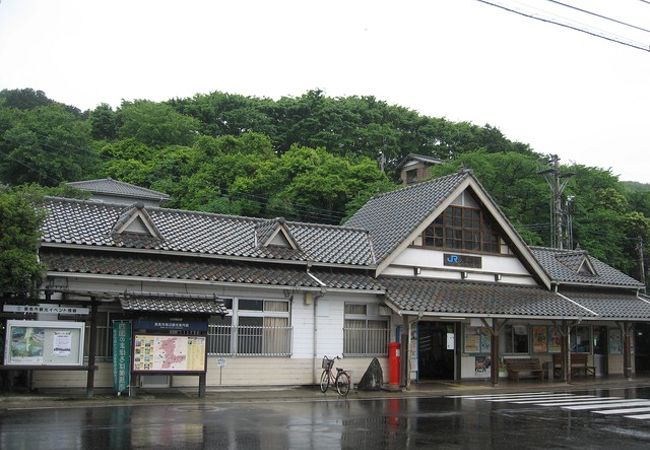 剣山登山の入口になる駅