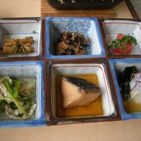 朝ごはんのセットメニューの一部　