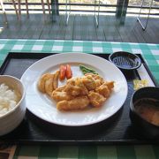 鳥天定食を食べてみた