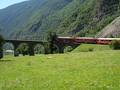 レーティッシュ鉄道アルブラ線 ベルニナ線と周辺の景観 (スイス)