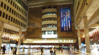 台北駅２階の巨大飲食街
