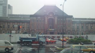 赤レンガがかわいい