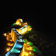 先が見えない万里の長城