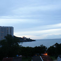 バルコニーからの景色はなかなか