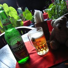 懐かしのBINTANGビール！