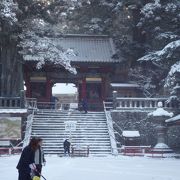 日光東照宮・・・深雪の中一番乗り！ついに来ました！憧れの日光東照宮！