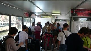 バス停と水上バスを間違える