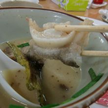 ハリセンボンのアゴ