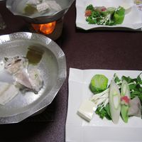 クエ鍋まである。