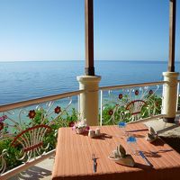 レストランからの景色です。