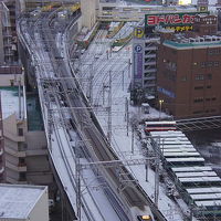 部屋によっては仙台駅が一望できます