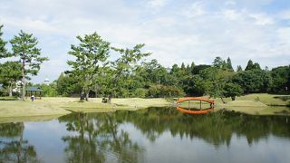 眺めはこの休憩所から