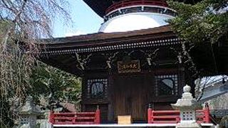 境内の枝垂桜！